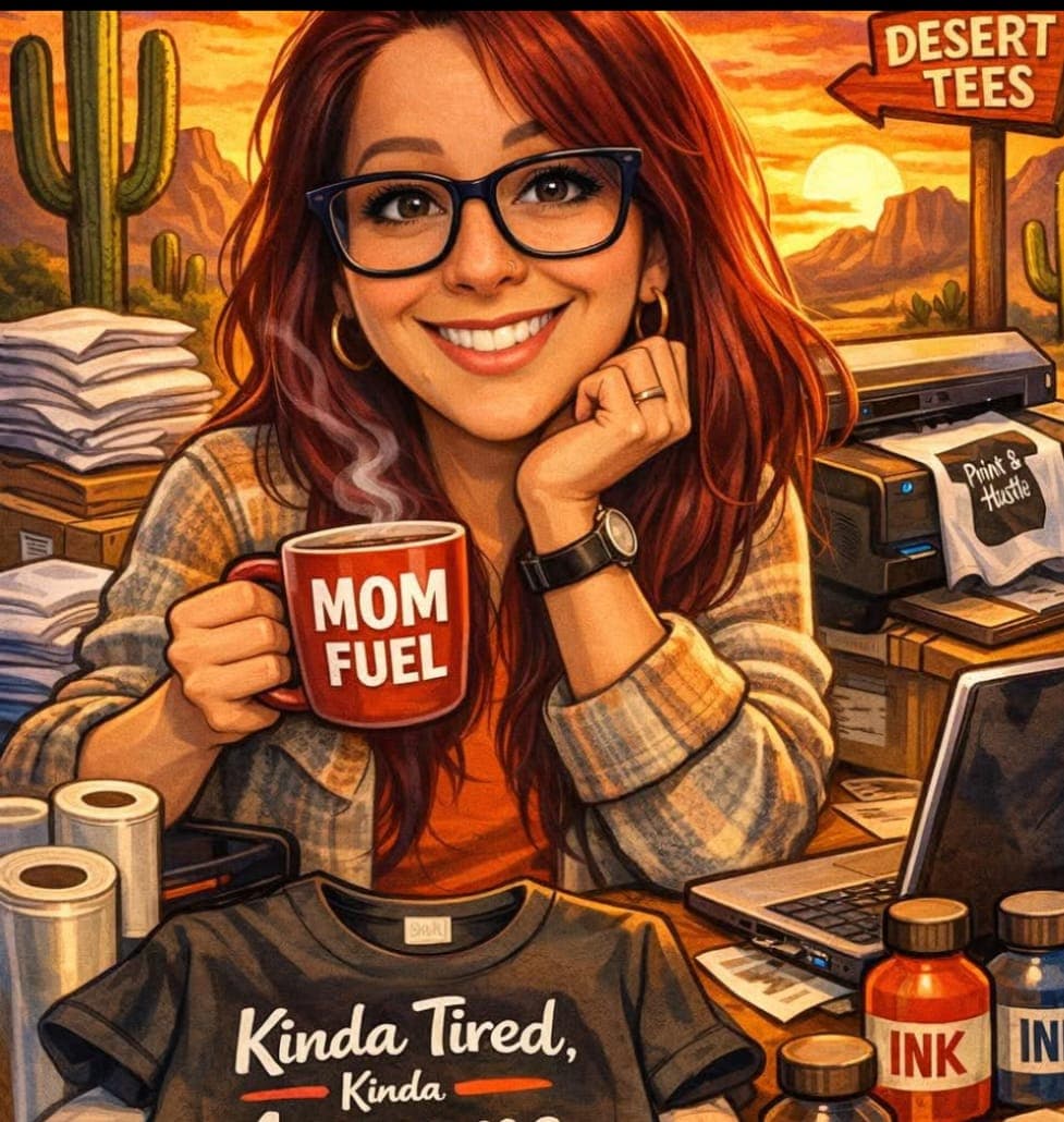 Michelle Jessen - Owner of TiredMomTees