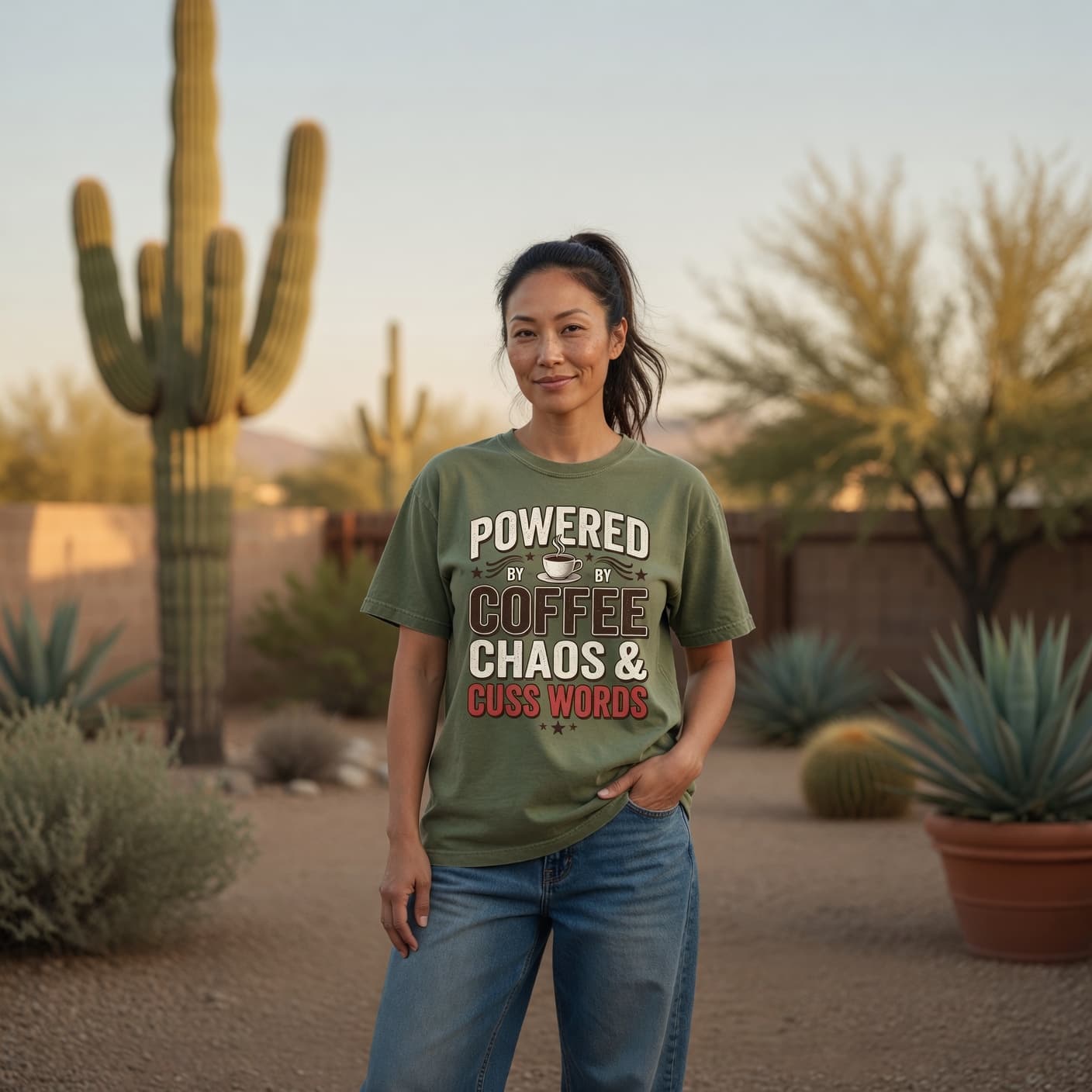 Powered By Coffee, Chaos & Cuss Words