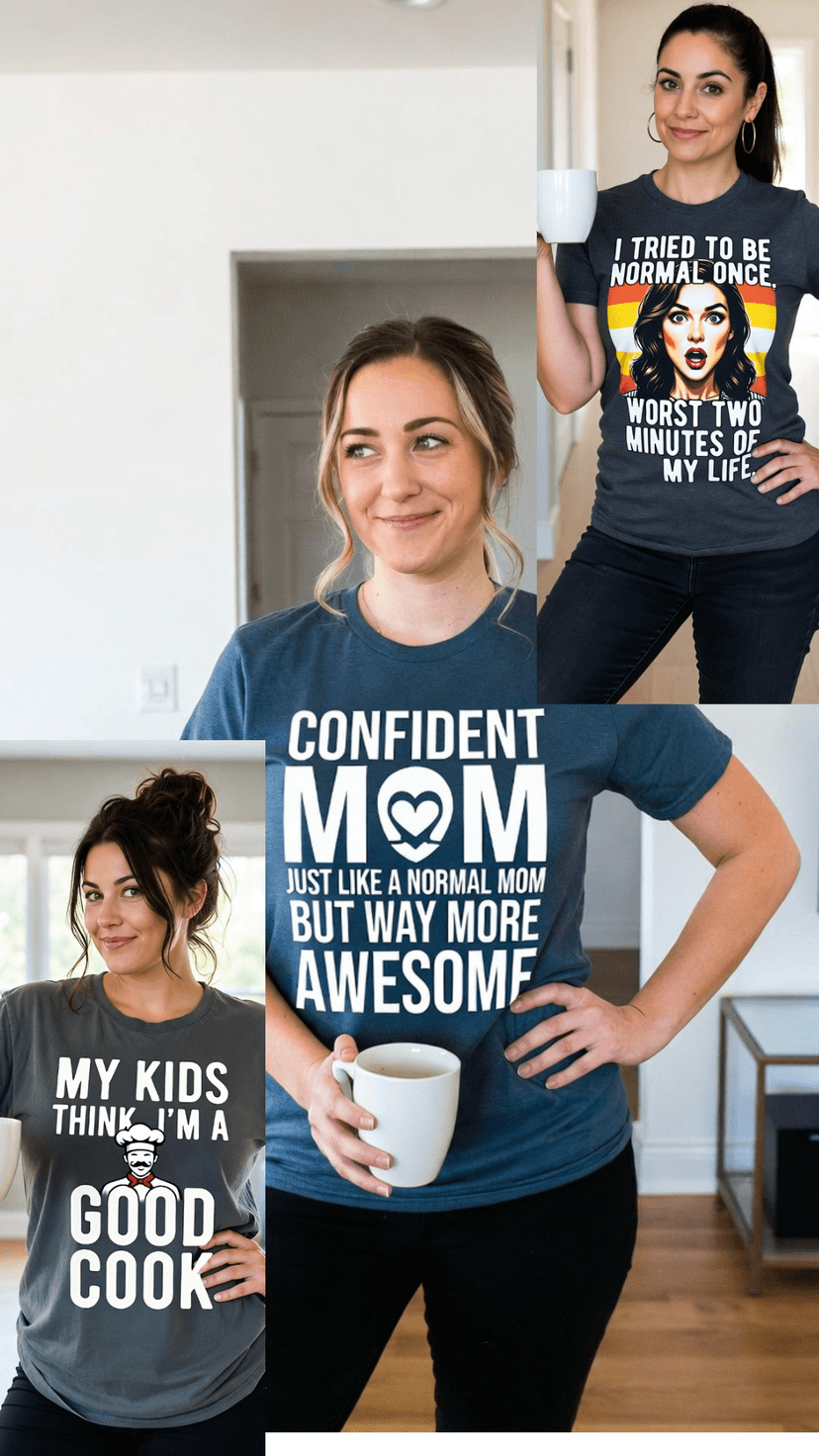 Confident Mom Tee