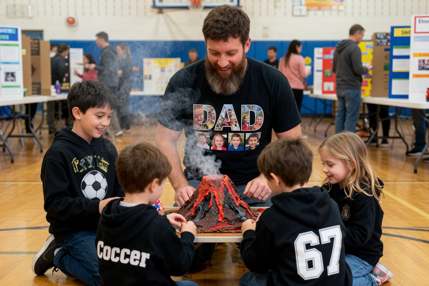 DAD Photo Letters Tee